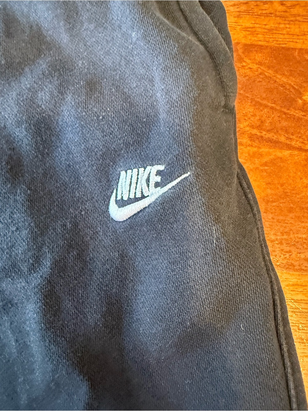 Nike Sportswear Womens Club Fleece Open Hem Straight Leg Sweatpants Black Size M - Picture 2 of 9